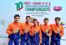 दक्षिण एशियाई कराटे चैंपियनशिप में लखनऊ के खिलाड़ियों का जलवा