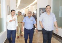 यूपी टी-20 लीग के आगाज़ से पहले इकाना पहुंचे अवनीश अवस्थी, तैयारियों का लिया जायजा