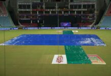 बारिश आई, लेकिन मैच नहीं रुके: इकाना में 45 मिनट में तैयार हुआ मैदान, UPT20 के सभी 22 मैच पूरे
