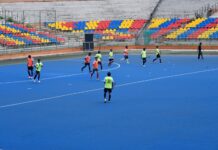 खेल प्रतिभाओं का सम्मान, ध्यानचंद इलेवेन ने जीता मैत्री मैच