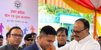 एशियाई आर्म बॉक्सिंग के स्वर्ण विजेता अभिषेक साहनी सम्मानित
