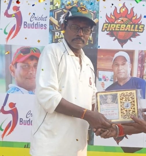 Man of the Match Anil Lal