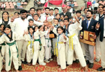 सनराइज ताइक्वांडो अकादमी ने जीती ओवरऑल ट्रॉफी, अल-हुदा स्कूल को दूसरा स्थान