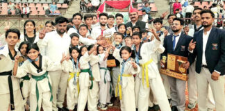 सनराइज ताइक्वांडो अकादमी ने जीती ओवरऑल ट्रॉफी, अल-हुदा स्कूल को दूसरा स्थान