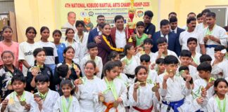 राष्ट्रीय कोबुडो मार्शल आर्ट्स चैंपियनशिप में लखनऊ के खिलाड़ियों का दबदबा